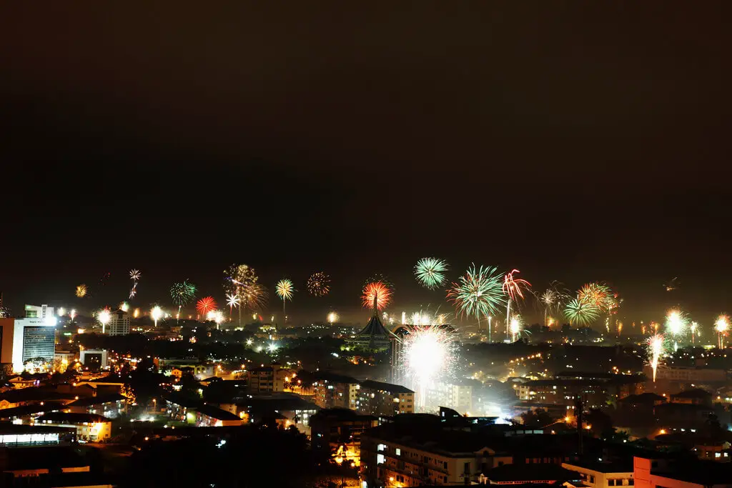 4 Places To Watch Chinese New Year Fireworks In Kuching