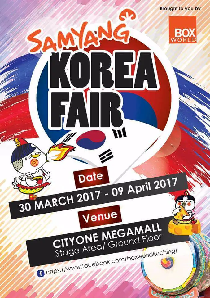 Gilakan Samyang Yang Pedas? Juh Ke Samyang Korea Fair di CityOne! Gilakan Samyang Yang Pedas? Juh Ke Samyang Korea Fair di CityOne!
