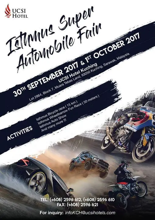 5 Event Menarik Hujung Minggu Ini Di Kuching, Jom Kita Meriahkan Bersama