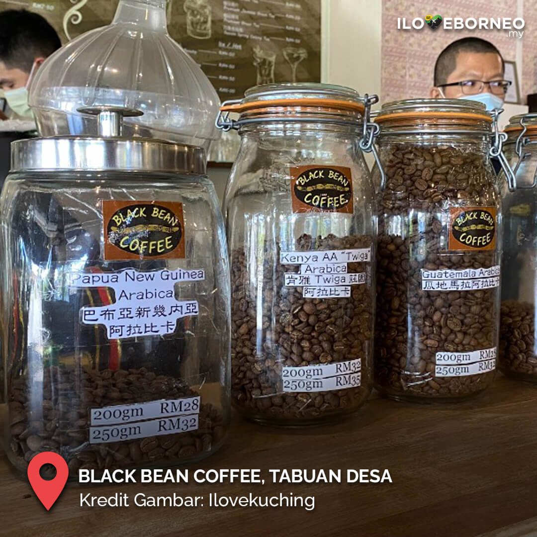 Tahukah Anda Black Bean Coffee Ada Cawangan Di Tabuan Desa?